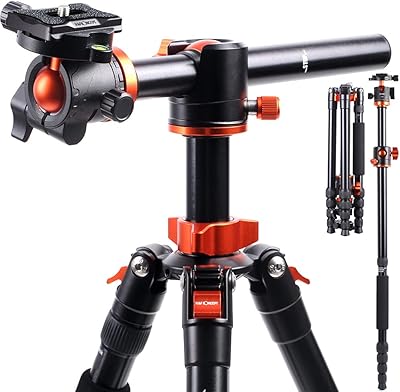 K & Concept TM2515T Professional Horizontal Aluminum Tripod for Digital SLR with Brool.. Shop with ease at DIAYTAR NIGERIA, Nigeria's premier e-commerce platform offering budget-friendly shipping.