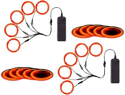 5 -meter luminous electric neon strip for Halloween.. DIAYTAR NIGERIA brings the marketplace experience online with affordable and reliable delivery service.