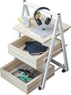 Retractable side table with drawer portable coffee table to receive coffee and sofa snacks.. Discover endless shopping possibilities at DIAYTAR NIGERIA, with budget-friendly prices and reliable delivery.