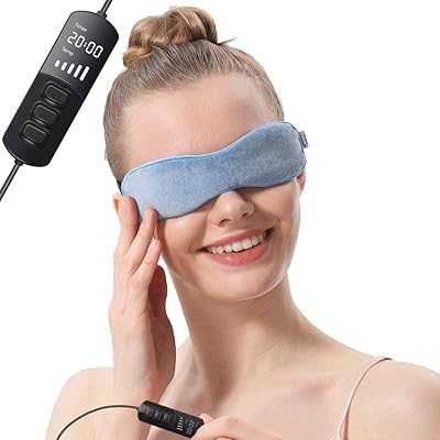 Mask for the Aroma Season thermal moisturizing eyes for lineplords with linen seeds, hot treatment to open the glands and relieve dry eye syndrome, obesity, bliss (blue) and blue.. DIAYTAR NIGERIA redefines convenience with our vast product selection and swift nationwide delivery.