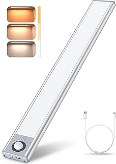 Tdzddys Light with motion detector 3 colors tdzddys cupboard light powered by battery, LED light rechargeable by variable USB with indicator for kitchen cabinets, stairs, corridor, pantry.. Shop with confidence at DIAYTAR NIGERIA, enjoying competitive prices and delivery within 8 days.