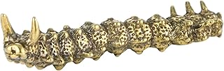 Sculptures miniature statue of pure copper caterpillar ornament.. DIAYTAR NIGERIA brings the marketplace to your home with budget-friendly prices and nationwide delivery.