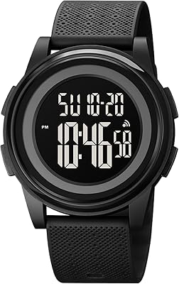 Skmei Digital Sports Watch For Men Military Watches Ultra Mince Waterproof Homme Women Double Account Chronometer.. Shop smarter, not harder with DIAYTAR NIGERIA - thousands of products at your fingertips with affordable delivery.