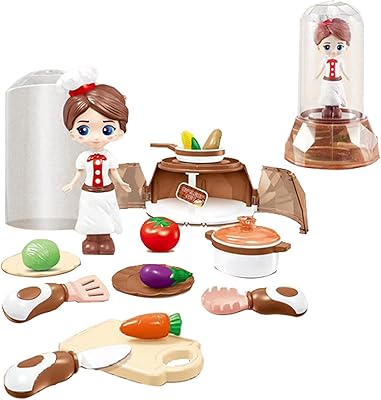 20 pieces mini set of kitchen toys with doll seeming to cook foods playing safe dish cute children's girl toy funny gift game kitchen toy with (mini doll kitchen set).. No stress, no delays — DIAYTAR Nigeria is your trusted shopping partner.