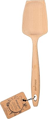 Mixcover Accessories for Sustainable Wood Spatula Mr. Kitchen Connect Replacement For Rotating Spatula Monsiuer Cuisine SC Patrot Speat to mix Vegetable kitchen spoon.. Your complete retail destination, DIAYTAR NIGERIA combines extensive variety with prompt delivery.