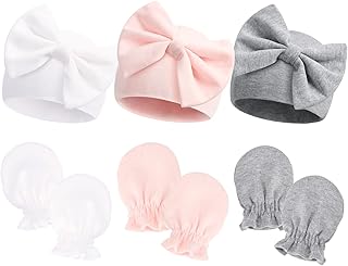 Bonnet set and gloves for newborn, spring summer fall winter cotton cotton for newborn.. DIAYTAR NIGERIA: Where convenience meets affordability with delivery across Nigeria in under 8 days.