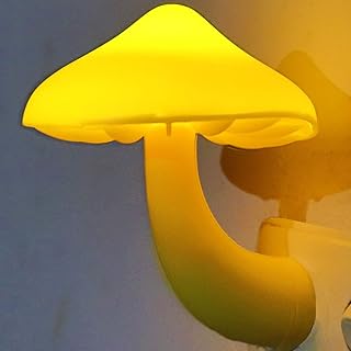 Night lamps for adults and children, pretty LED night light in the shape of a fungus, hot yellow wall lamp.. Experience the joy of discovery with DIAYTAR NIGERIA's vast catalog and nationwide affordable delivery.