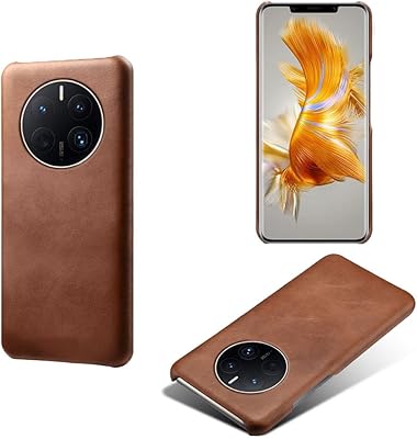 Oetro shell for Huawei Mate 50 PRO, PC in a single handmade color and leather cover for Huawei Mate 50 Pro - Brown.. DIAYTAR NIGERIA: Redefining e-commerce with affordable prices and reliable nationwide shipping.