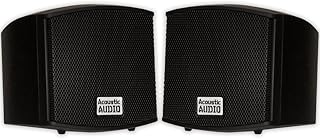 ACOUSTIC AUDIO AA321B Internable speakers 400 W, pair of shelves, black.. Your digital shopping companion, DIAYTAR NIGERIA offers exceptional value with delivery in less than 8 days.