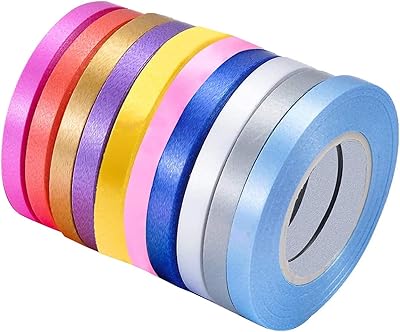 10 rolls of looping strips Kit of PVC balloons for gifts, weddings, holidays and artisanal decorations, 10 meters x 0.2 inches.. DIAYTAR Nigeria: Your one-stop online shop with unbeatable prices and nationwide delivery in under 8 days.