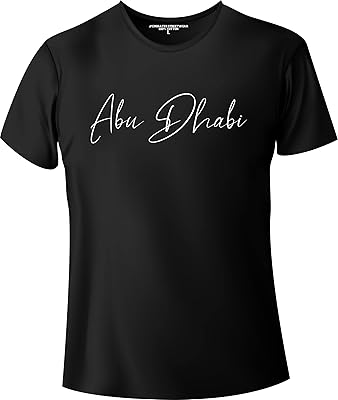 Cotton t-shirts for sexes from Abu Dhabi, black color, D-141.. Discover more ways to save — every day on DIAYTAR Nigeria.