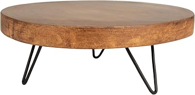 Wood decoration of Paulownia Creative Co-Op with dark brown base.. DIAYTAR NIGERIA: Making online shopping accessible to all Nigerians with our affordable platform.