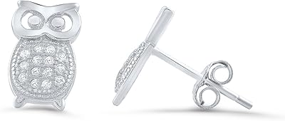 Women's earrings in Sterling Sterling Rhodium Plated with Cubic Zirconies, ready to use, Unique Women's Gifts - 10 mm, Sterling Silver, Cubic Zirconies, Sterling Silver, Cubic Zirconies.. Nigeria's favorite online shopping platform, DIAYTAR offers unbeatable prices and delivery within a week.