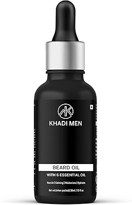 Khadi meen beard oil with 6 essential oils, 30 ml.. DIAYTAR NIGERIA: Where quality meets accessibility with affordable prices and prompt shipping.