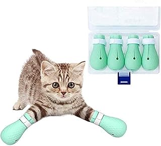 Sonia-520 anti-scratch silicone cat shoes-4 rooms.. DIAYTAR NIGERIA provides endless shopping possibilities with affordable prices and prompt delivery service.