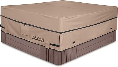 Waterproof Square Spa Cover in 600D Polyester Ultra Cover 85 x 85 inches.. Need something fast? Order it now from DIAYTAR Nigeria.