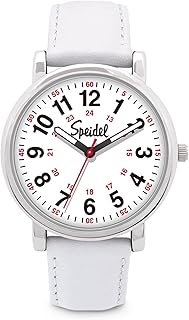 Spydel Medical Scrub - True leather bracelet, 24 -hour markers, second -hand shot, fast reading face.. With DIAYTAR Nigeria, your wishlist becomes reality, fast.