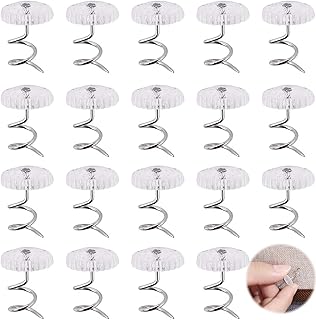Bed skirt pins, twisted pins with transparent heads for furnishings, bedroom covers and bed skirts (50 rooms).. Big selection, small prices — shop now on DIAYTAR Nigeria.