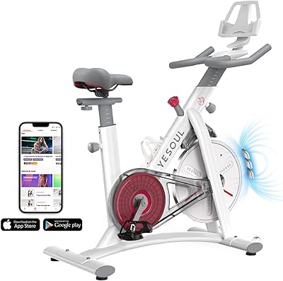 Bluetooth Yesol S3 interior exercise bike, intelligent connected bike with heart rate monitor, resorted home sports bike with tablet support.. DIAYTAR NIGERIA makes quality accessible with our extensive catalog and competitive delivery rates.
