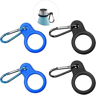 4pccs CLIP of silicone water, bottle holder, Boutet holder, adventure equipment accessory for hiking camping travel mountaineering (4 colors).. Discover endless shopping possibilities at DIAYTAR NIGERIA, with budget-friendly prices and reliable delivery.