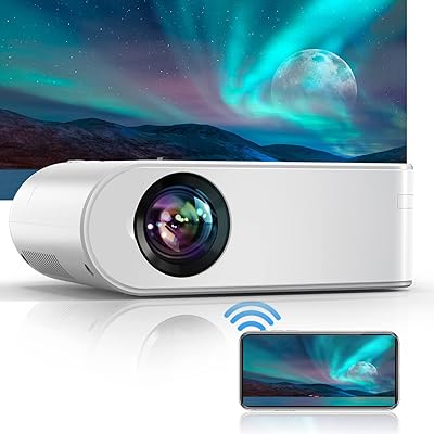 Mini Yabir 2023 WiFi projector with Portable Screen Zoom FHD 1080p and 300 inch screen, Outdoor wireless mirror projector for mobile, TV, HDMI and PlayStation 4 key.. Your shopping aspirations fulfilled at DIAYTAR NIGERIA with competitive prices and reliable delivery.