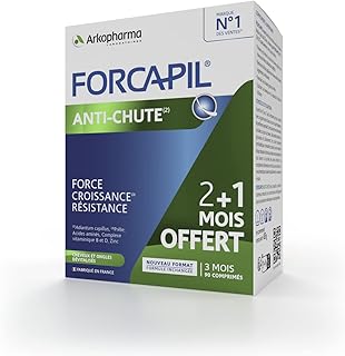 Forcapil® Anti-fall-2 months purchased + 1 month free.. DIAYTAR NIGERIA: Where thousands of products meet affordable prices and reliable 5-8 day delivery.