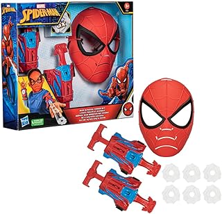 Role play set Marvel Spider-Man Spider-Man mask with canvas of children's superheroes for children.. DIAYTAR NIGERIA: Connecting every Nigerian with quality products at prices everyone can afford.