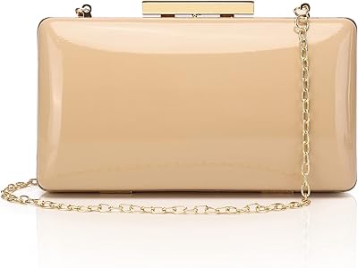 Evening bag in patent leather for women, small handbag for wedding and formal party... DIAYTAR NIGERIA connects your desires with reality through our affordable e-commerce platform and quick delivery.