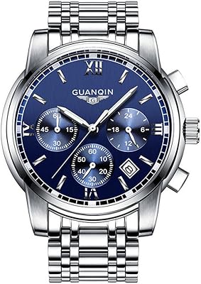 Analog Sports Watch with Modern Men Quartz, Stainless Steel, Luxurious Design, Date display, Chronograph, Luminous, Water Resistant.. DIAYTAR NIGERIA delivers what matters - quality, affordability, and prompt nationwide shipping.