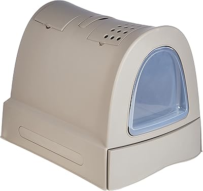 Emac sanitary tray for sandbox for cats - sanitary tray for sandbox, size 40*42.5*56 cm, gray color.. Shop from Nigeria's largest product selection at DIAYTAR, with budget-friendly prices and swift delivery.