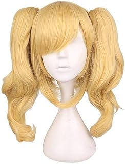 Short -style, long wave short hair wig, Role play photo session with 2 outdoor horse tails, mixed blonde wig, easy to wash and unload.. DIAYTAR NIGERIA: Where every click leads to affordable purchases delivered promptly to your door.