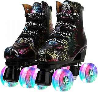 High quality classic roller pads, outdoor luminous roller pads, four -wheel lighting, brilliant roller pads for adults, women and men with shoe bag.. Your e-commerce hub for everything — DIAYTAR Nigeria has you covered.