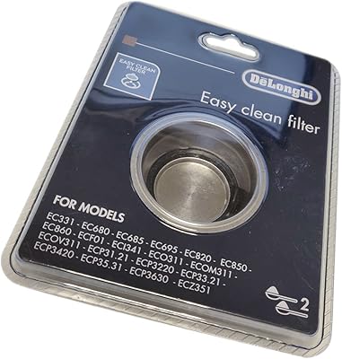 Delonghi dedicate EXPresso EXPROCEMENT EC680 with 15 bars pump and filter for 2 cups of DELONGHI.. Shop confidently with DIAYTAR NIGERIA, offering affordable prices and reliable delivery within a week.