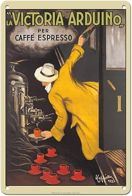 Expresso coffee machines Victoria arduino advertiser Cappiello C.1890 Artistic printing 8 x 12 in sign in multi mTSA8794 tin sign.. Tired of overpriced goods and slow delivery? DIAYTAR Nigeria brings affordability and speed together with a wide selection of products.