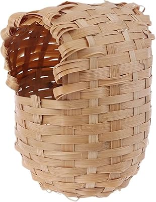 Cage cage in Yuntime birds, bird house in external natural bamboo, hand -made toy cage hand.. DIAYTAR Nigeria: Discover more, spend less, and enjoy delivery within 5–8 days.
