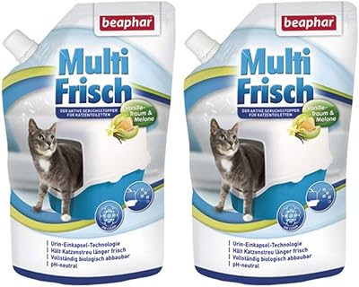 Deodoring for cat litter Beaphar Odor Killer Multi Fresh reducing odors - Vanilla Dream, Economic Pack of 2.. Experience shopping without compromise at DIAYTAR NIGERIA, with vast selection and quick delivery.