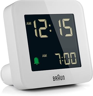 Braun digital alarm clock with snooze function, passive LCD screen, quick adjustment, crescendo beeping, white, BC09W model... DIAYTAR Nigeria is your reliable online shopping destination offering an extensive range of products across all categories. Enjoy fast nationwide delivery in just 5 to 8 days and some of the lowest prices in the market.