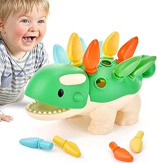 Montessori toy for baby dinosaur learning toy for toddlers of 6 12 9 and 18.. Experience shopping freedom with DIAYTAR NIGERIA's vast selection and 5-8 day nationwide delivery service.