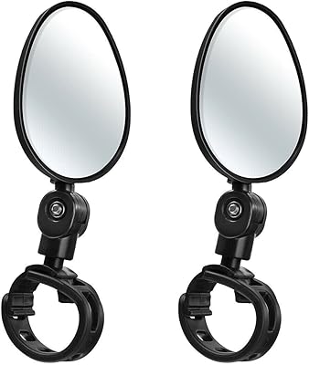360 -degree rotary bicycle mirror Skido for VTT road bicycle handlebars (2 rooms).. DIAYTAR NIGERIA delivers more than purchases - we deliver affordable shopping solutions within the week.