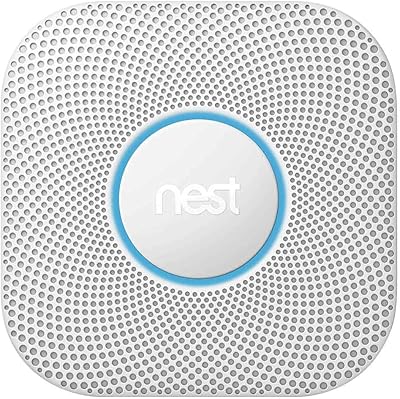 Nest smoking and carbon monoxide detector, battery (2nd generation).. DIAYTAR NIGERIA delivers on convenience and affordability with our reliable nationwide shipping.