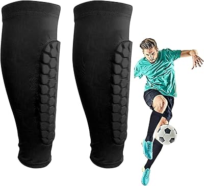 Football protective protector socks of football tubes with foam protective equipment for beginners.. Shop with purpose at DIAYTAR NIGERIA, where your money goes further and delivery is always prompt.