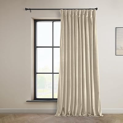 Occulting curtains HPD Ultra luxurious Hotel in Plush quality greater than half price for bedroom 100 x 108, Vpyc-SBO161204-108DW (1 panel) Angora beige.. DIAYTAR NIGERIA: Where affordability meets variety, with thousands of products delivered in less than 8 days.