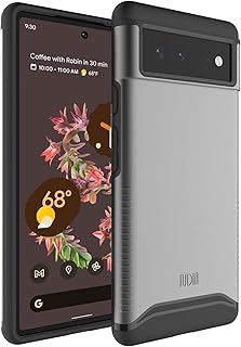 Todia dual shield todia protection shell, durable and fine, shock resistant, military quality, for Google Pixel 6 (2021) (metal slate).. Experience retail therapy without the financial stress at DIAYTAR NIGERIA's affordable e-commerce platform.