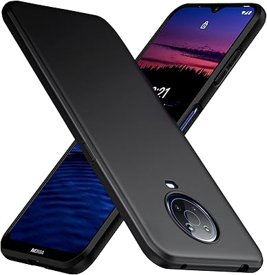 Tsrank shell for Nokia G10/G20, flexible mat in matt TPU [anti-scratch] [Digital anti-improints] for Nokia G10/G20-Black.. Your complete shopping solution, DIAYTAR NIGERIA offers extensive variety with budget-friendly delivery.