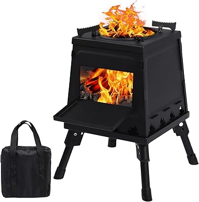 LINES LIFE PLANCED CAMPING CAMPING IN CASS WITH PORTABLE TRANSPORT FOR Camping outdoor, open -air kitchen and barbecue, black, size.. Get your essentials without leaving home — thanks to DIAYTAR Nigeria.