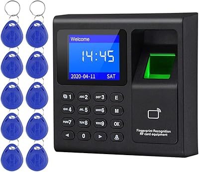 Lipo Smart Fingerprint Biometric Time Wait Device Employee Login Device Access control keyboard with RFID keys.. With DIAYTAR Nigeria, your wishlist becomes reality, fast.