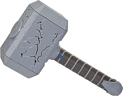 Marvel Studios Thor Love and Thunder Mighty FX Mjolnir, Hammer toy Electronic with Enlightenment and FX sounds for children aged 5 and over.. Experience shopping without limits at DIAYTAR NIGERIA, where affordability meets convenience in just days.