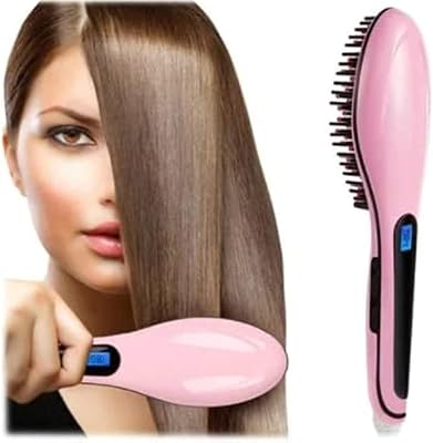 Quick straightener with quick heating and ceramic LCD temperature display.. Shop smarter with DIAYTAR NIGERIA's comprehensive catalog and budget-friendly 5-8 day delivery.