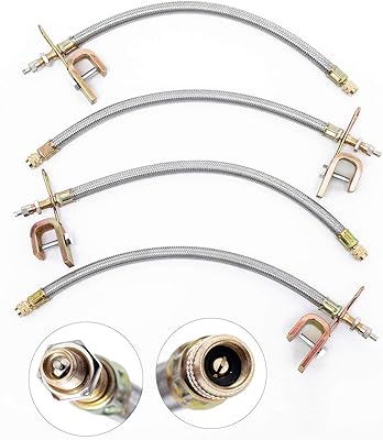4 pieces 7 inch double braid of valve for extension of truck truck RV truck trailer 180mm New.. Find everything you need at prices you'll love with DIAYTAR NIGERIA's comprehensive e-commerce platform.