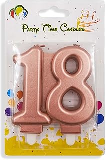 Party Time - #18 Birthday Cake Cakes Cake Cake Cake Happy Birthday Decoration for birthdays and wedding birthdays (Rose Gold).. Discover why thousands choose DIAYTAR NIGERIA for affordable products delivered in less than a week.